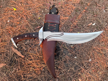 13 inch Hand forged Bowie knife | Highly Graded Carbon Steel Tactical knife | Bushcraft Knife | Balanced Water Tempered | Gift for him